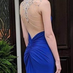Elegant Blue Evening Dress size 6